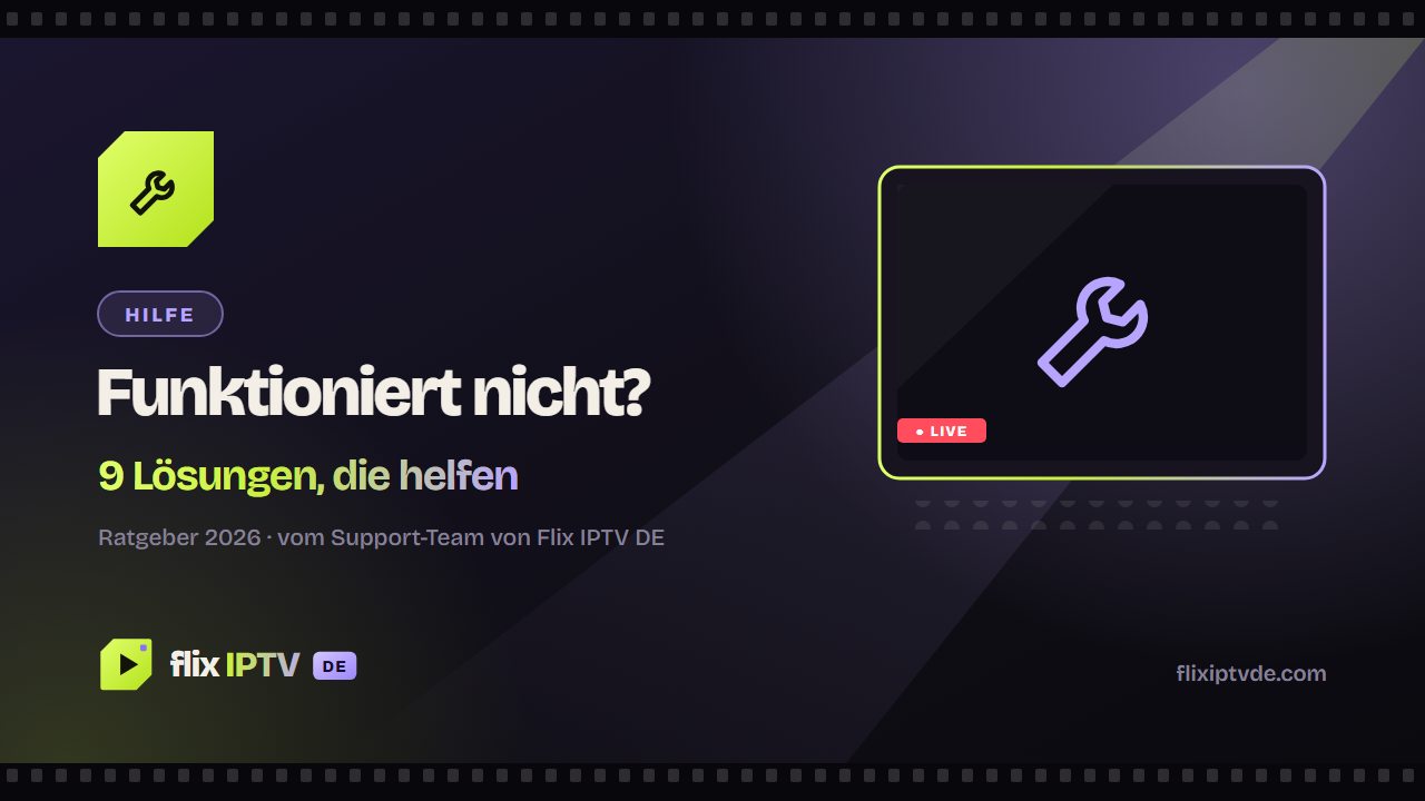 Häufige IPTV-Fehler und ihre Lösungen im Überblick